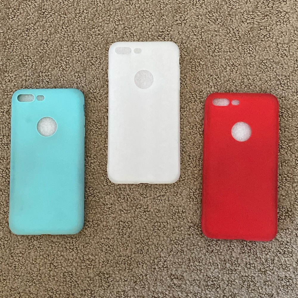 IPhone 7 Plus Blue/White/Red Case